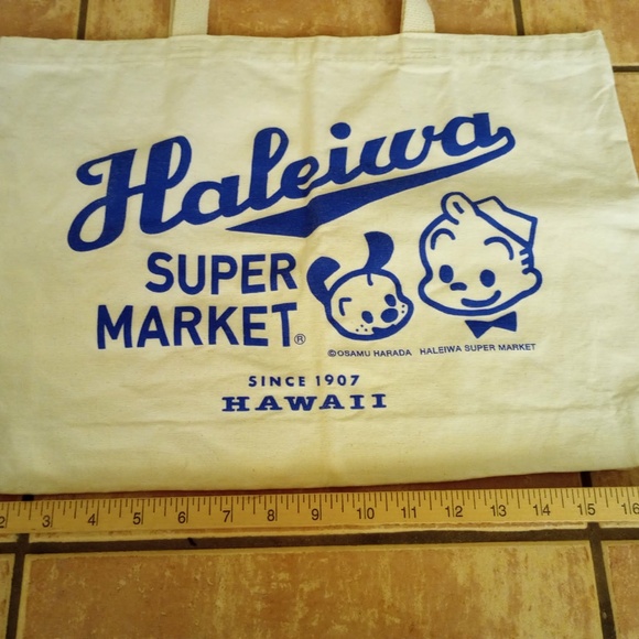 Haleiwa Super Market x Osamu Harada tote bag - Picture 8 of 8